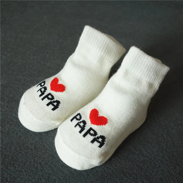 2 Paar Socken LOVE MAMA & PAPA