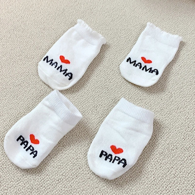 2 Paar Socken LOVE MAMA & PAPA