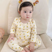 Baby Pyjama Set - Zitrone Print