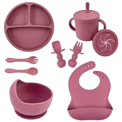 BPA FREI Silikon Baby Fütterung Set